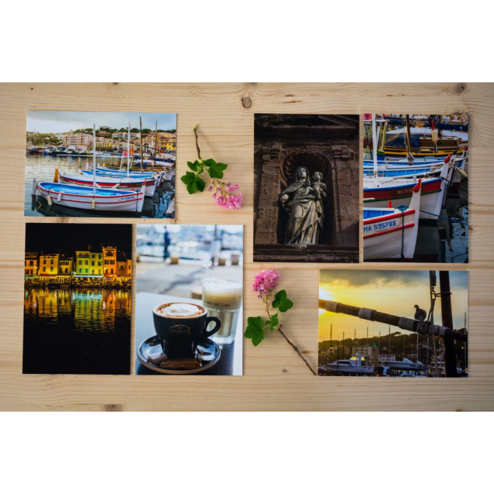 Cartes postales d'art "Le sud"