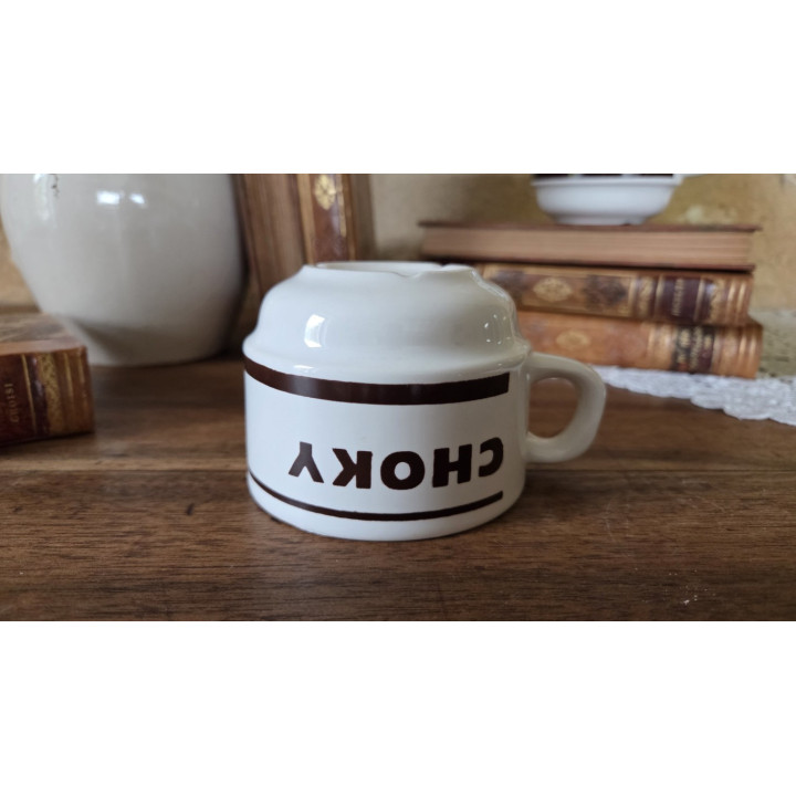Tasse vintage Choky en faience