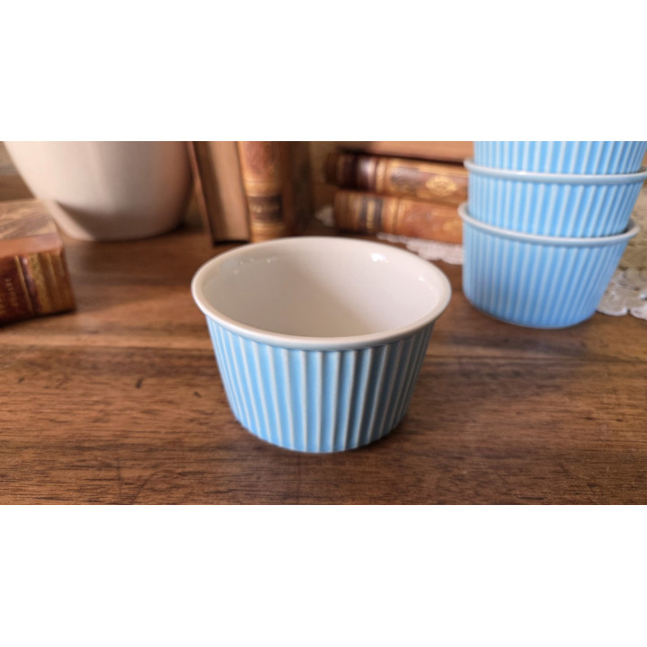 6 ramequins bleus Villeroy et Boch