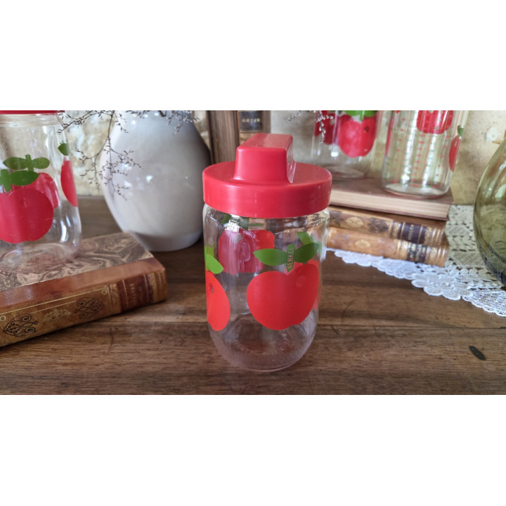 Bocal Henkel rouge et vert