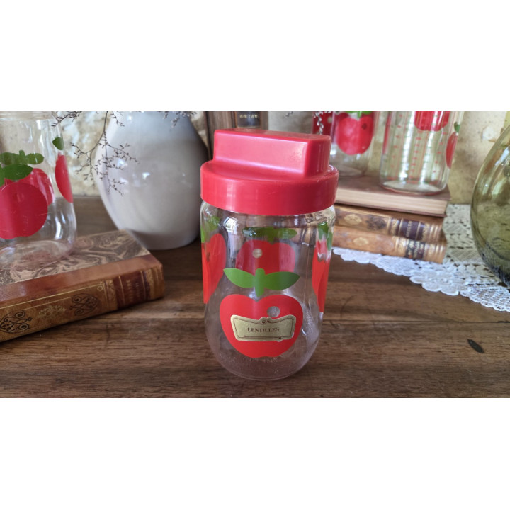 Bocal Henkel rouge et vert