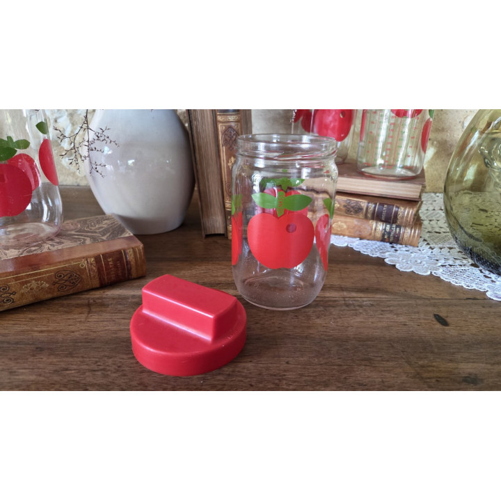 Bocal Henkel rouge et vert