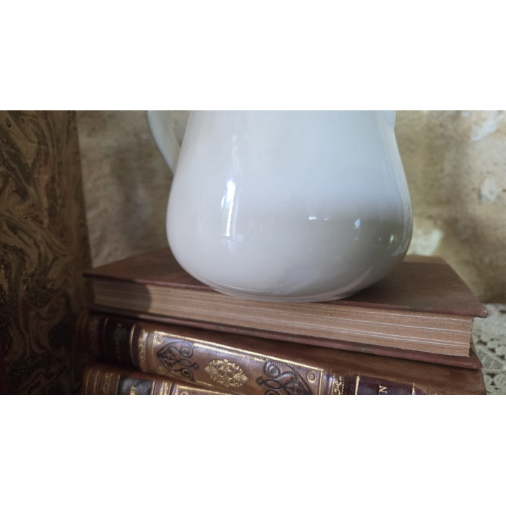 Pot à lait en grès crème