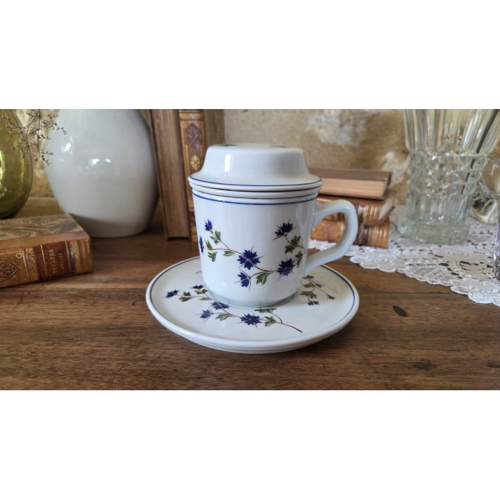 Tisanière en porcelaine Pillivuyt