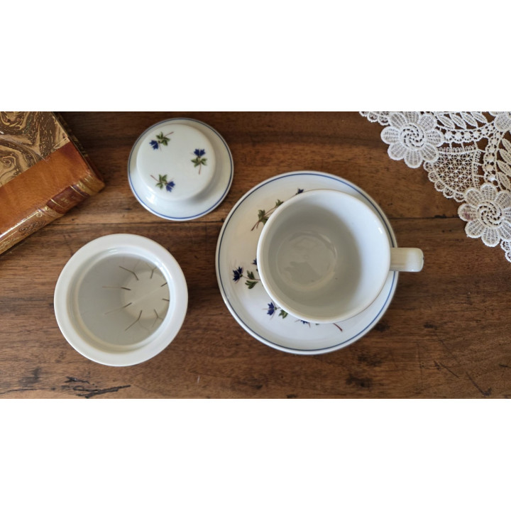 Tisanière en porcelaine Pillivuyt