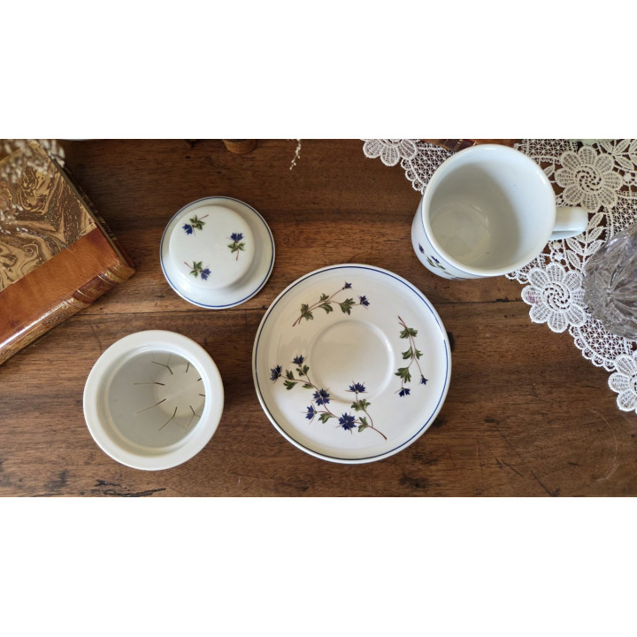 Tisanière en porcelaine Pillivuyt