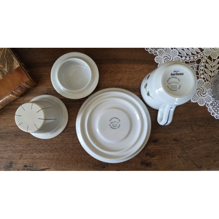 Tisanière en porcelaine Pillivuyt