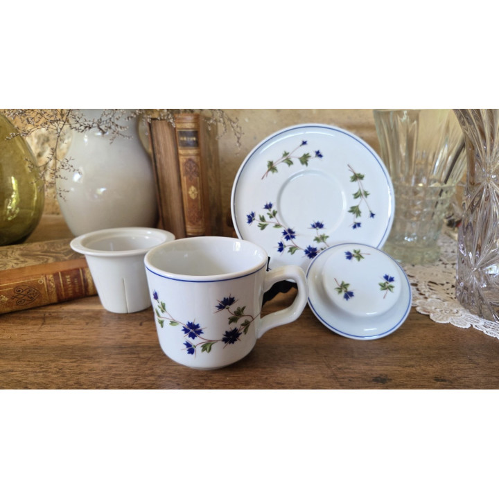 Tisanière en porcelaine Pillivuyt
