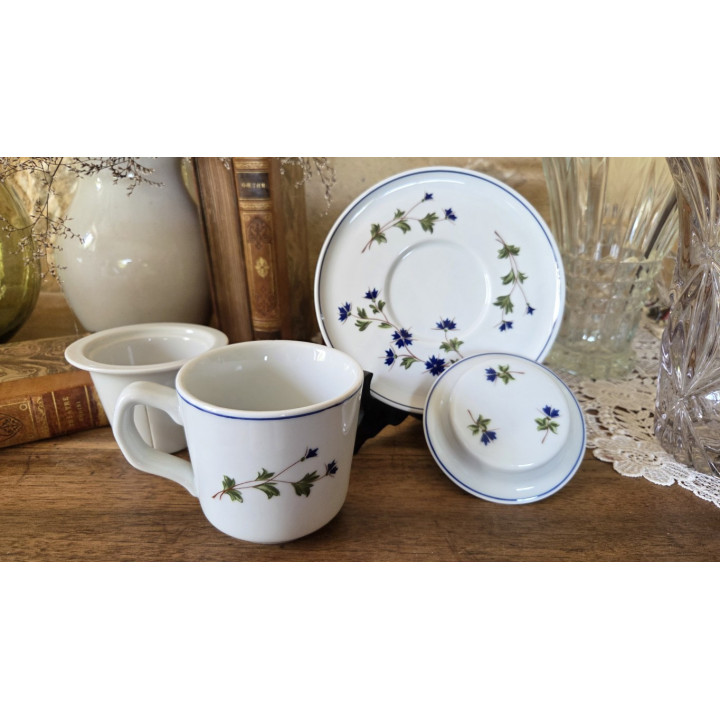 Tisanière en porcelaine Pillivuyt