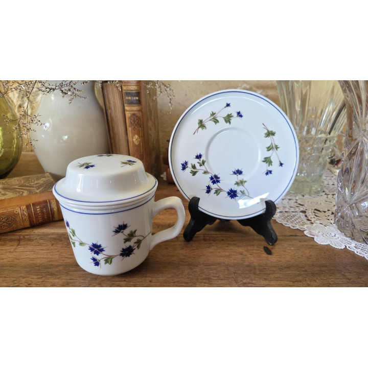 Tisanière en porcelaine Pillivuyt