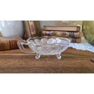 Coupelle en verre pressé